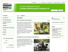 Tablet Screenshot of lvw-sachsen.de